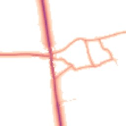 Daytime road noise heatmap for DN15 0AR
