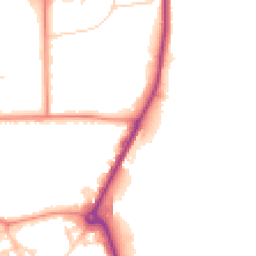 Daytime road noise heatmap for DN15 0BA