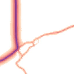 Daytime road noise heatmap for DN15 0BL