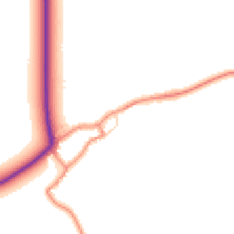 Daytime road noise heatmap for DN15 0BW