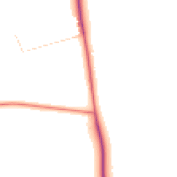 Daytime road noise heatmap for DN15 0DA