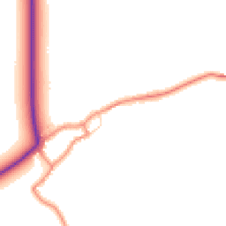 Daytime road noise heatmap for DN15 0DJ