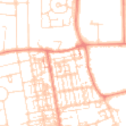 Daytime road noise heatmap for DN15 6AX