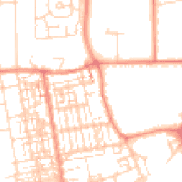 Daytime road noise heatmap for DN15 6BA