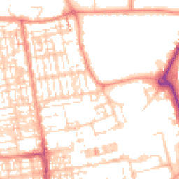 Daytime road noise heatmap for DN15 6BH