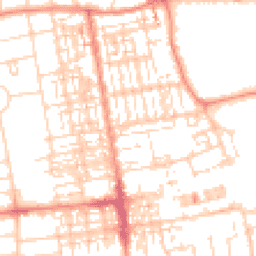 Daytime road noise heatmap for DN15 6BL