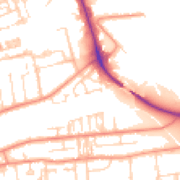 Daytime road noise heatmap for DN15 6BU