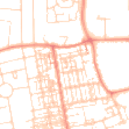 Daytime road noise heatmap for DN15 6DF