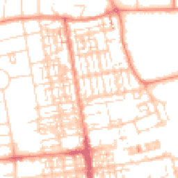 Daytime road noise heatmap for DN15 6DR