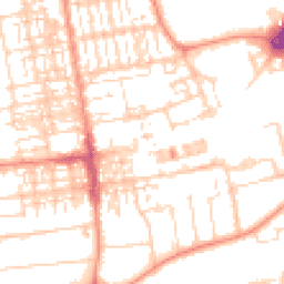 Daytime road noise heatmap for DN15 6EN