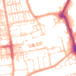 Daytime road noise heatmap for DN15 6HB