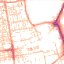 Daytime road noise heatmap for DN15 6HP