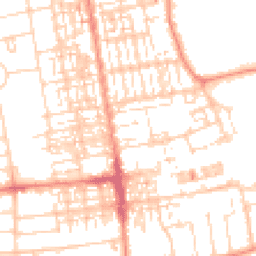 Daytime road noise heatmap for DN15 6JA