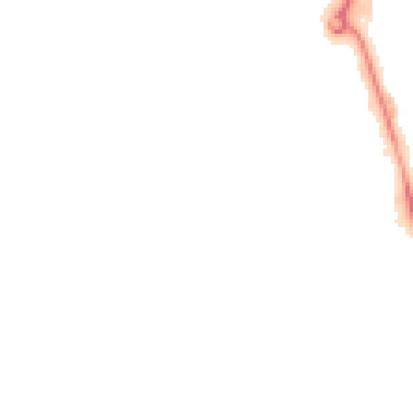Night-time road noise heatmap for DN15 6NW