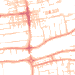 Daytime road noise heatmap for DN15 6PN