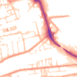 Daytime road noise heatmap for DN15 6RN