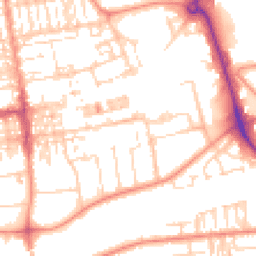 Daytime road noise heatmap for DN15 6RR