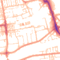 Daytime road noise heatmap for DN15 6RT
