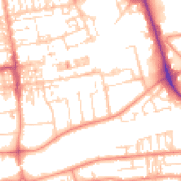 Daytime road noise heatmap for DN15 6RX