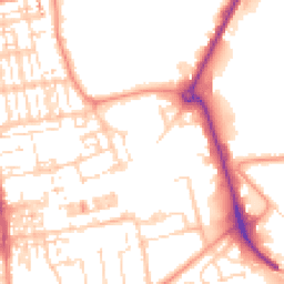 Daytime road noise heatmap for DN15 6SE