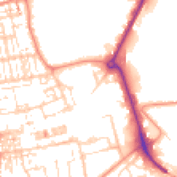 Daytime road noise heatmap for DN15 6SR