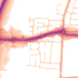 Daytime road noise heatmap for DN15 7EX