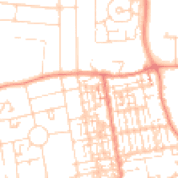 Daytime road noise heatmap for DN15 7LS