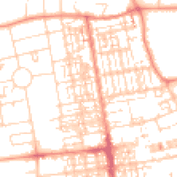 Daytime road noise heatmap for DN15 7LW