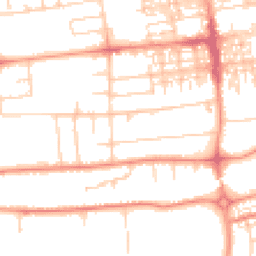 Daytime road noise heatmap for DN15 7PL