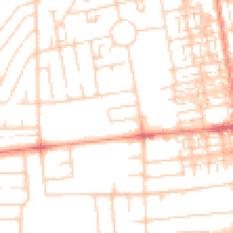 Daytime road noise heatmap for DN15 7RJ
