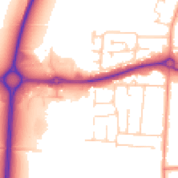 Daytime road noise heatmap for DN15 7UA
