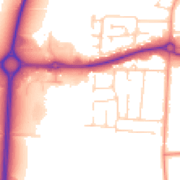 Daytime road noise heatmap for DN15 7UF