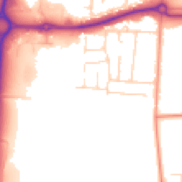 Daytime road noise heatmap for DN15 7UP
