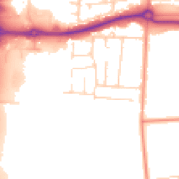 Daytime road noise heatmap for DN15 7UR
