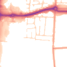 Daytime road noise heatmap for DN15 7UT