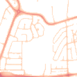 Daytime road noise heatmap for DN15 8BU