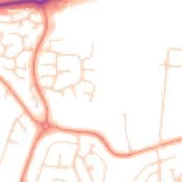Daytime road noise heatmap for DN15 8EL