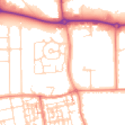 Daytime road noise heatmap for DN15 8GP