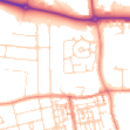 Daytime road noise heatmap for DN15 8GU