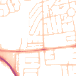 Daytime road noise heatmap for DN15 8JN