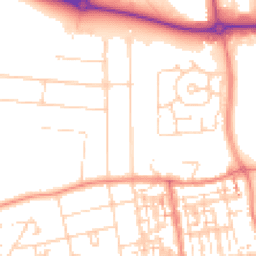 Daytime road noise heatmap for DN15 8NR