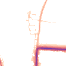 Daytime road noise heatmap for DN15 8TJ