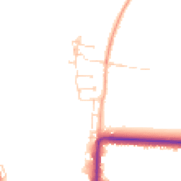 Daytime road noise heatmap for DN15 8TL