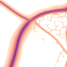 Daytime road noise heatmap for DN15 8UB