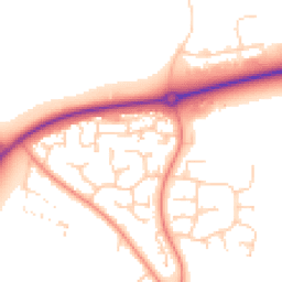 Daytime road noise heatmap for DN15 8XJ