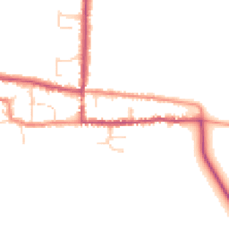 Daytime road noise heatmap for DN15 9BF