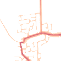 Daytime road noise heatmap for DN15 9BT