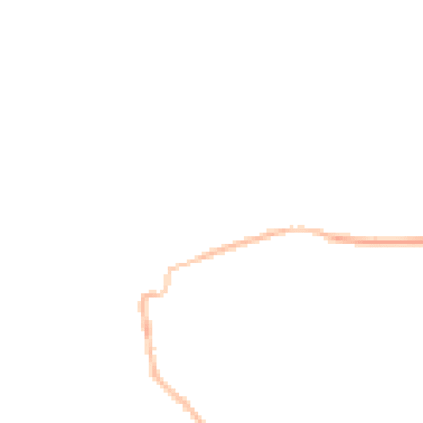 Night-time road noise heatmap for DN15 9BT