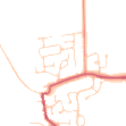 Daytime road noise heatmap for DN15 9BU