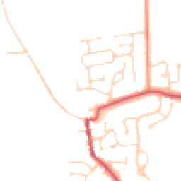 Daytime road noise heatmap for DN15 9BY